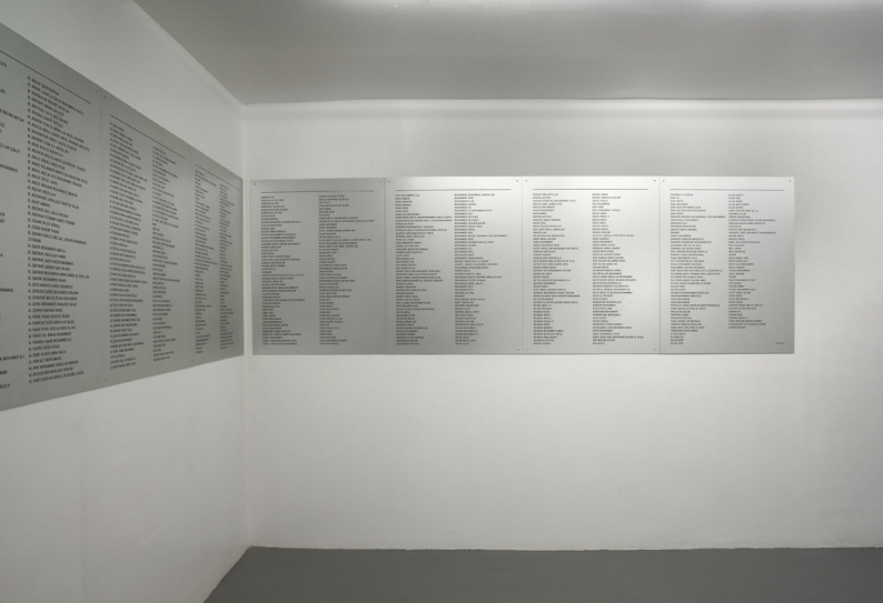 The Victims of Guantanamo Bay (Memorial) - Gianni Motti