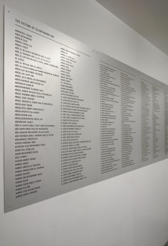 The Victims of Guantanamo Bay (Memorial) - Gianni Motti