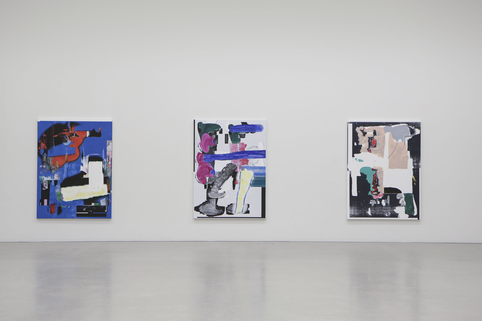 Linus Bill + Adrien Horni - salle 2 Heredity Paintings - Linus Bill + Adrien Horni