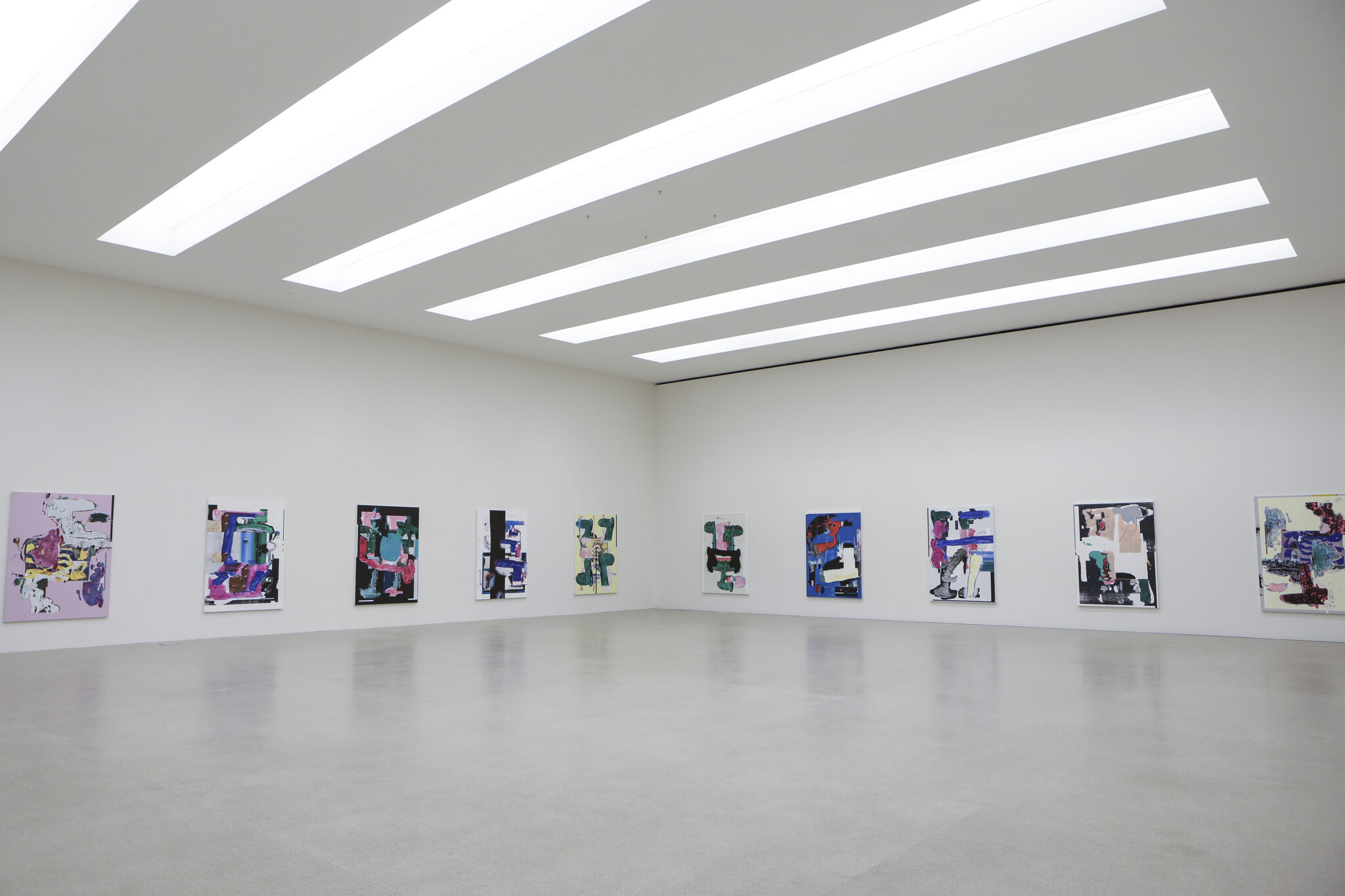 Linus Bill + Adrien Horni - salle 2 Heredity Paintings - Linus Bill + Adrien Horni