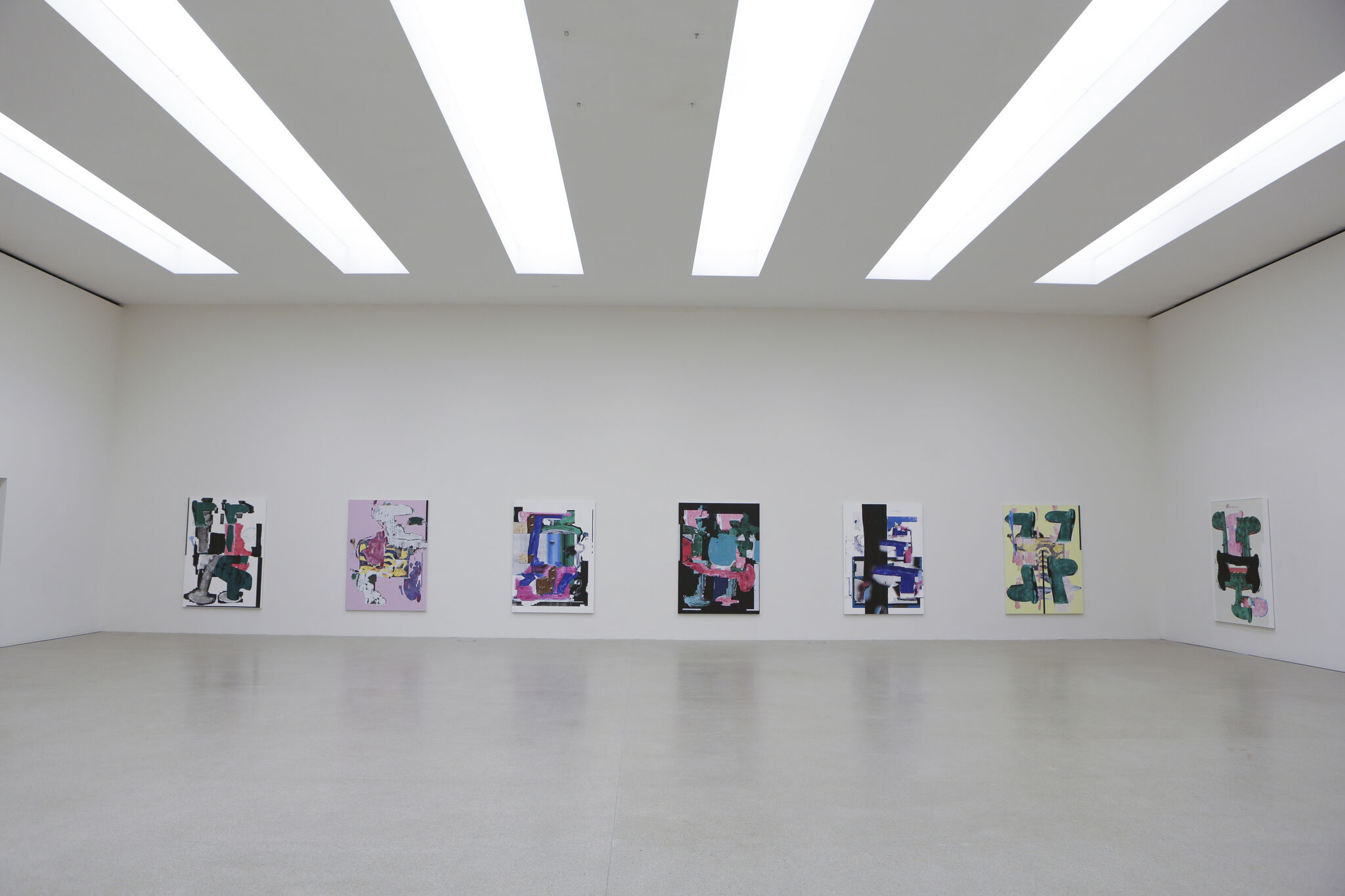 Linus Bill + Adrien Horni - salle 2 Heredity Paintings - Linus Bill + Adrien Horni