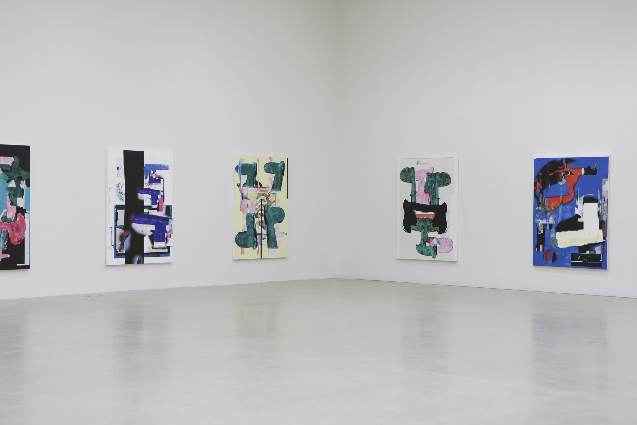 Linus Bill + Adrien Horni - salle 2 Heredity Paintings - Linus Bill + Adrien Horni