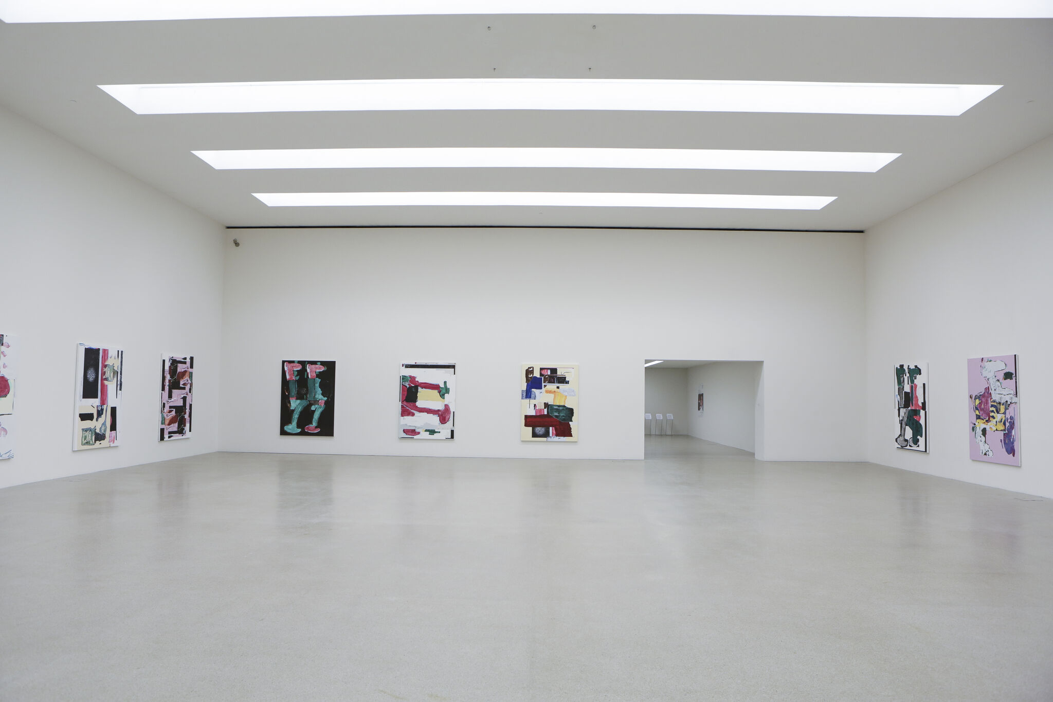Linus Bill + Adrien Horni - salle 2 Heredity Paintings - Linus Bill + Adrien Horni