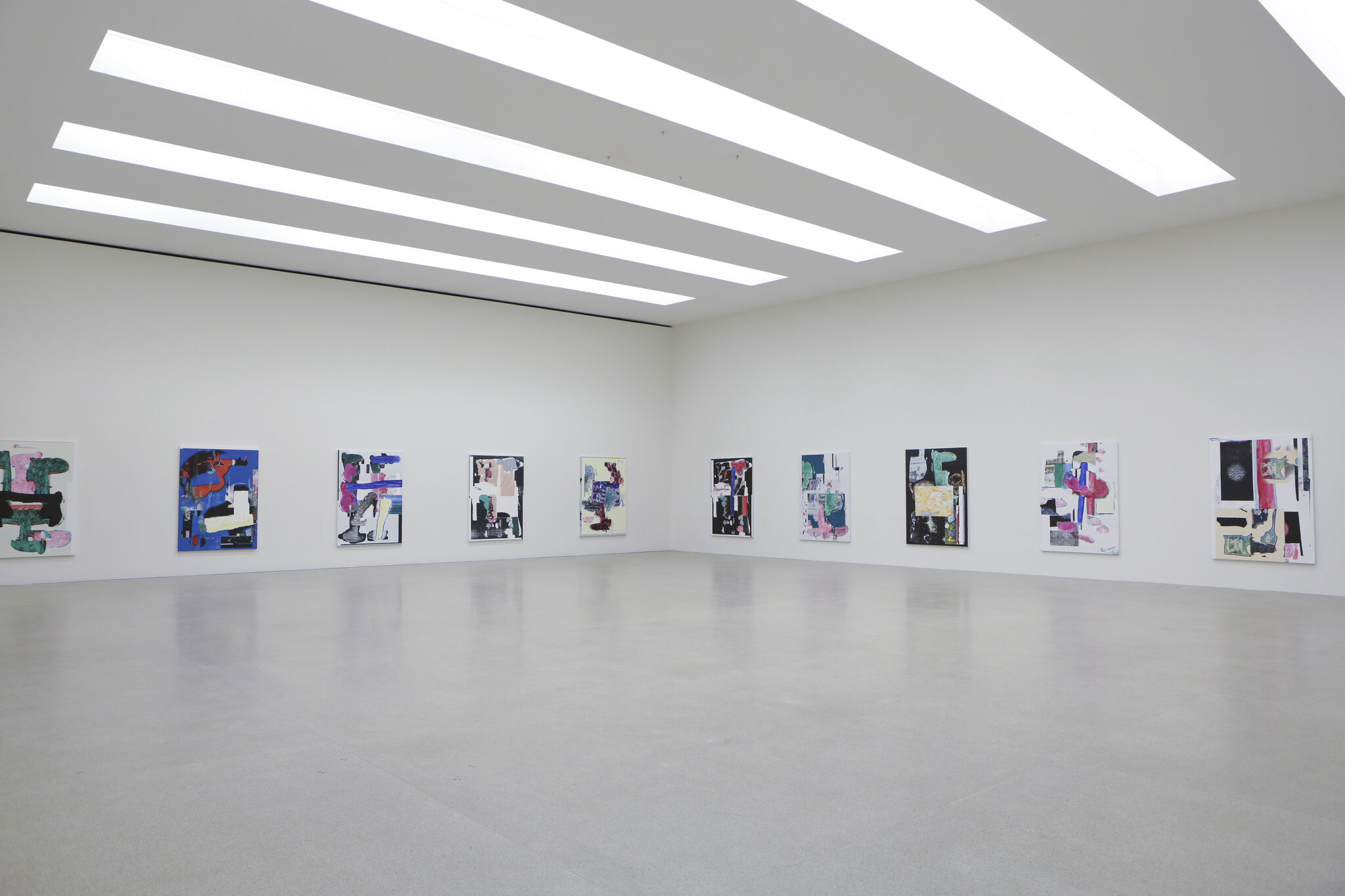 Linus Bill + Adrien Horni - salle 2 Heredity Paintings - Linus Bill + Adrien Horni