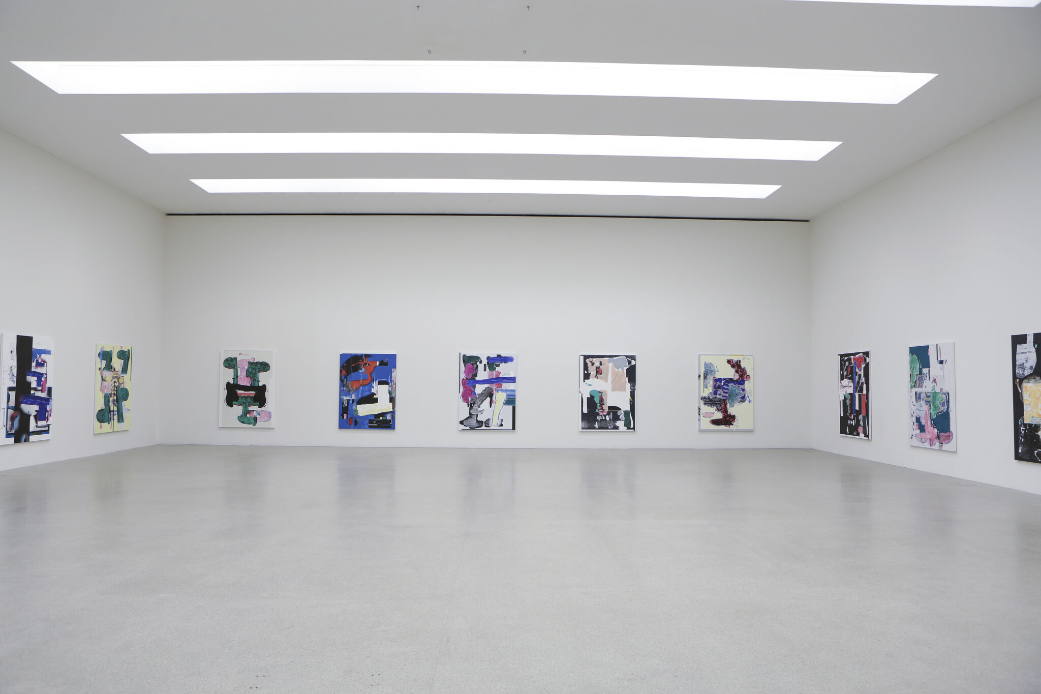 Linus Bill + Adrien Horni - salle 2 Heredity Paintings - Linus Bill + Adrien Horni