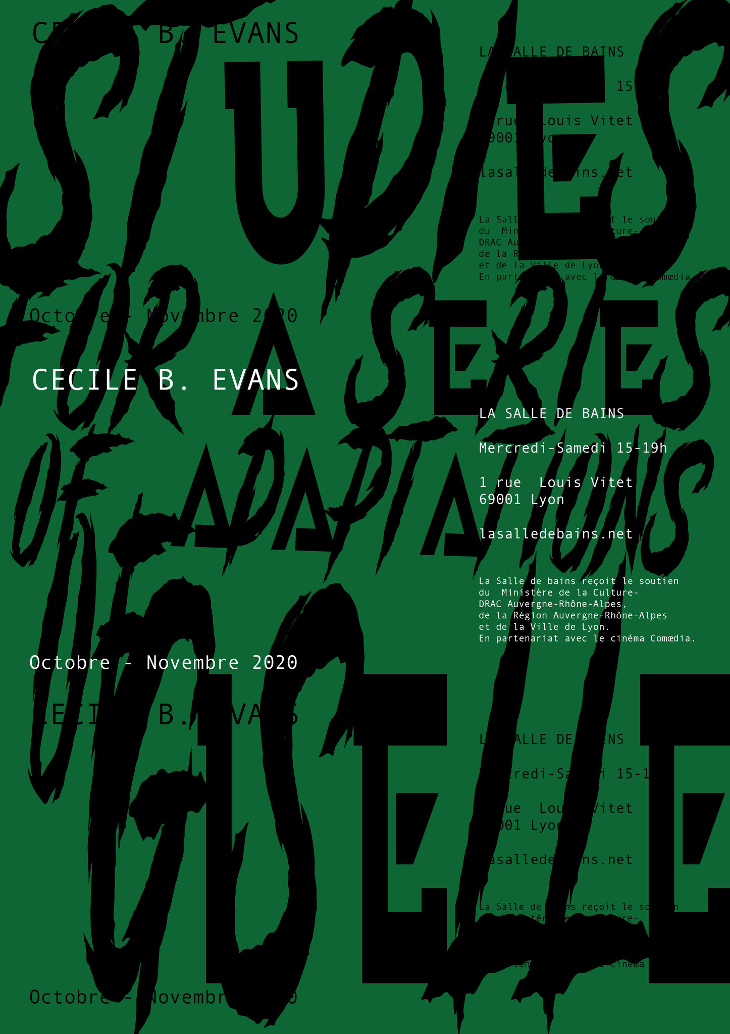 Studies for a Series of Adaptations of Giselle – salle 3