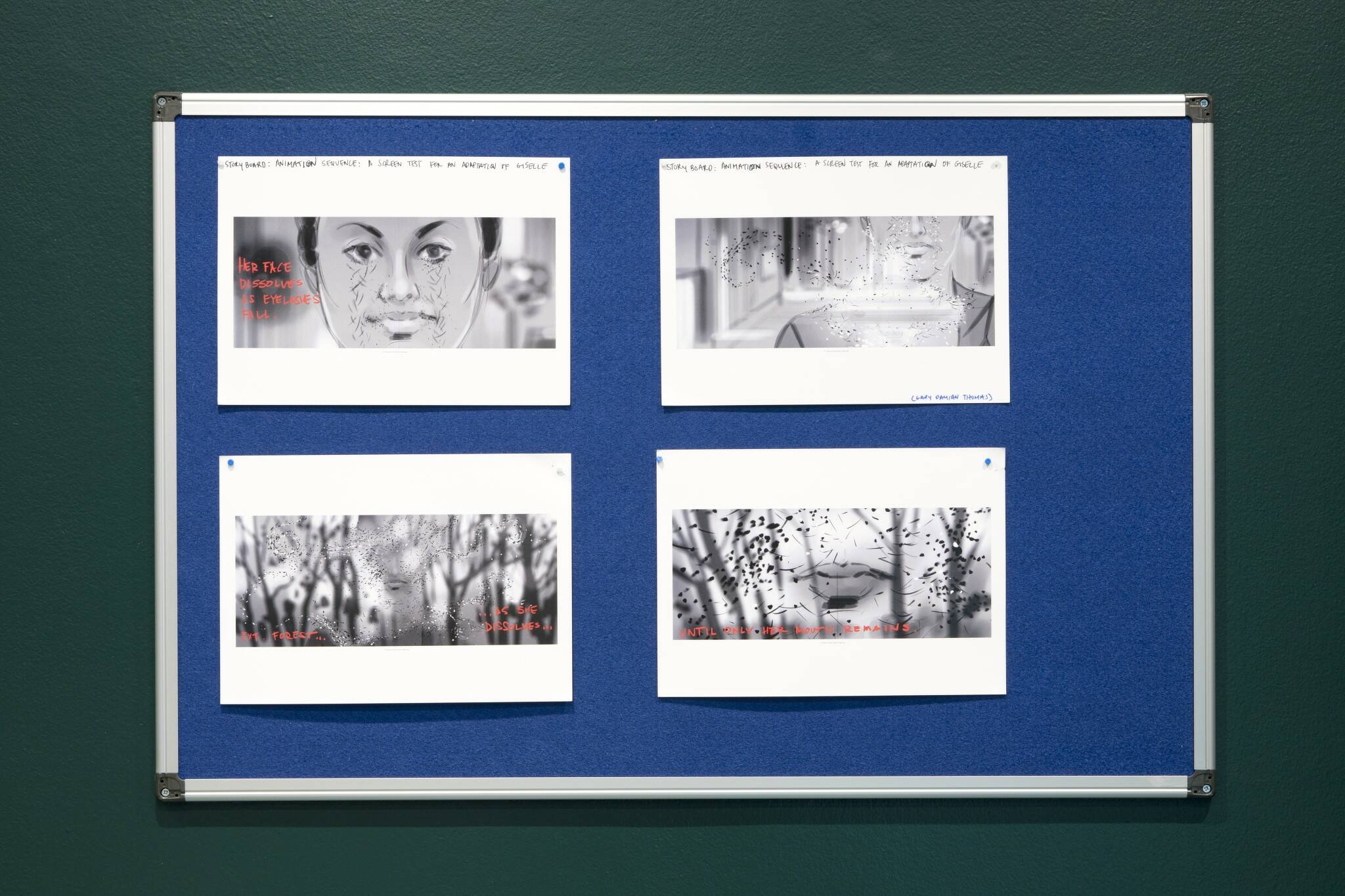 Studies for a Series of Adaptations of Giselle - salle 1 - Cécile B. Evans
