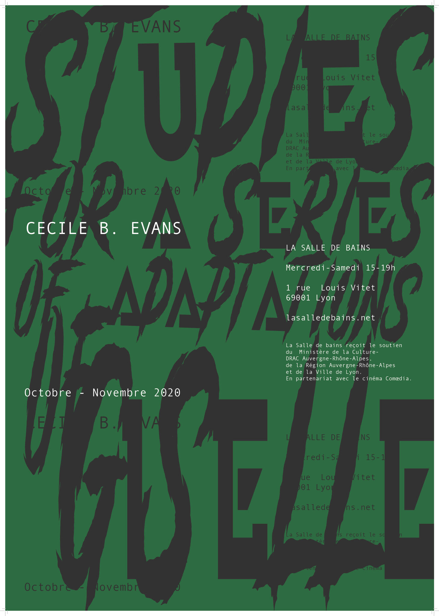 Studies for a Series of Adaptations of Giselle - salle 1