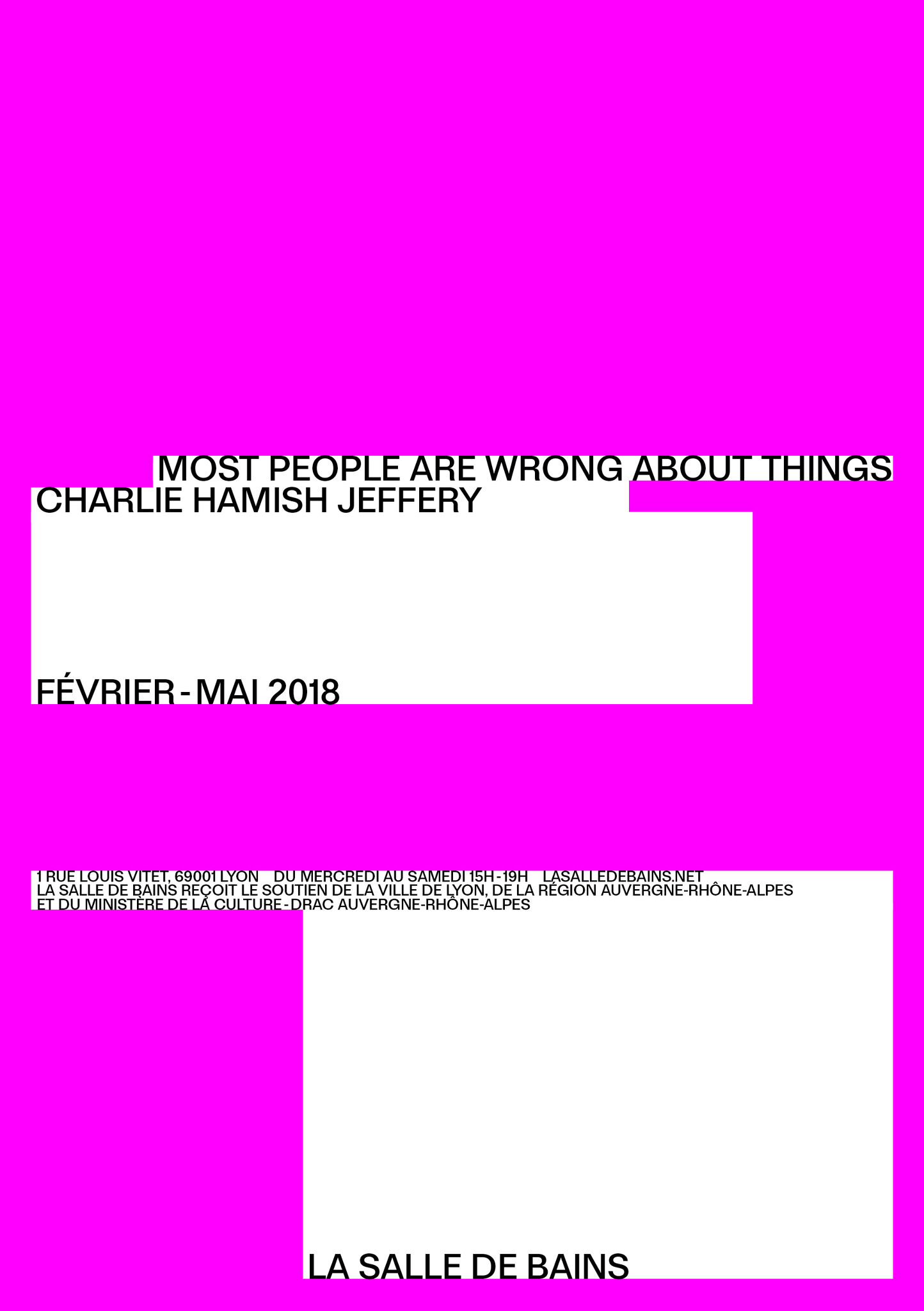 Most people are wrong about things affiche