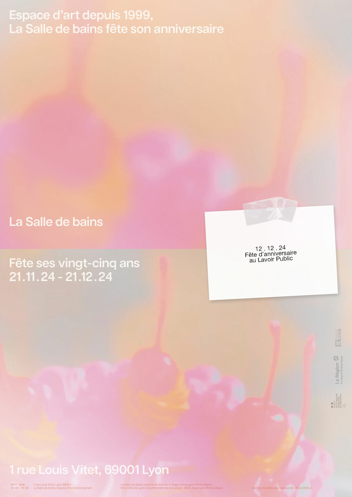 Fête son anniversaire, poster fête